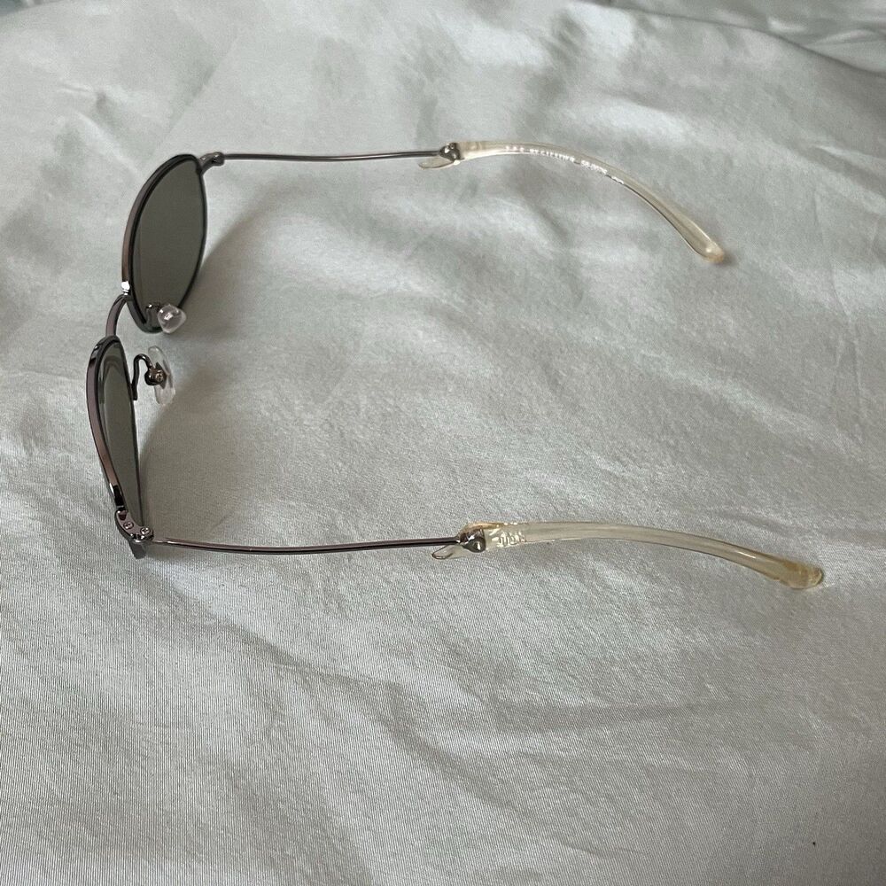 Jean Paul Gaultier JPG 58-0076 Sunglasses Silver Wire Frames Oval Lens UV - Picture 4 of 14